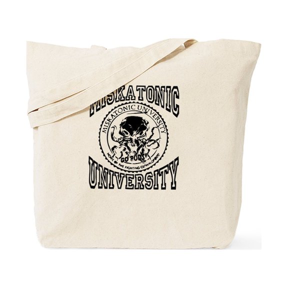 CafePress - Miskatonic University Tote Bag - Unisex Canvas Tote Bag, Beige, 1-Piece