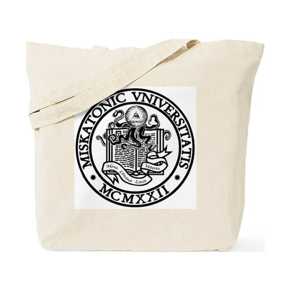 CafePress - Miskatonic University Tote Bag - Unisex Canvas Tote Bag, Beige, 1-Piece