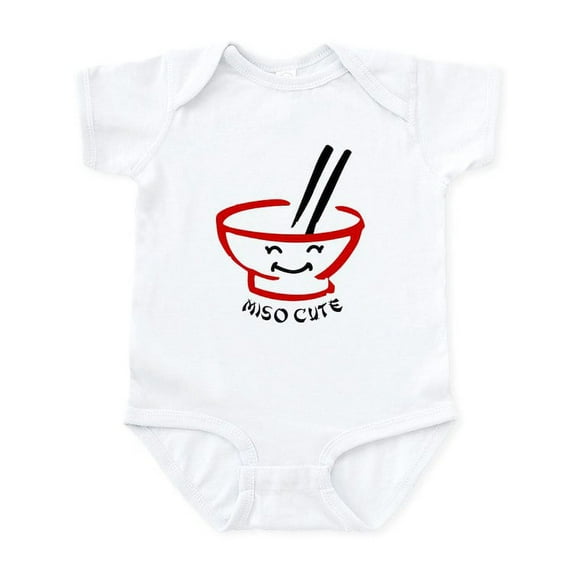 CafePress - Miso Cute Baby Light Bodysuit - Baby Light Bodysuit, Size Newborn - 24 Months