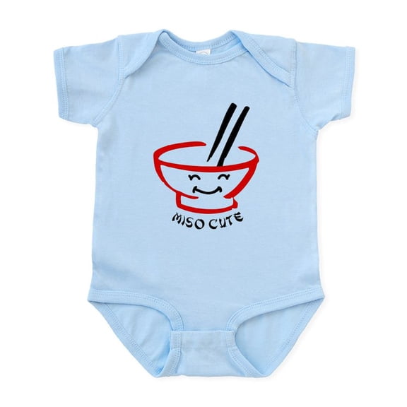 CafePress - Miso Cute Baby Light Bodysuit - Baby Light Bodysuit, Size Newborn - 24 Months