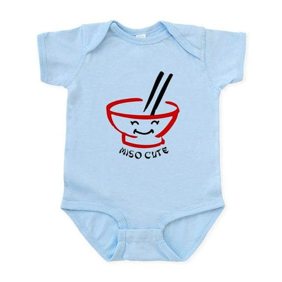 CafePress - Miso Cute Baby Light Bodysuit - Baby Light Bodysuit, Size Newborn - 24 Months