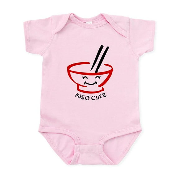 CafePress - Miso Cute Baby Light Bodysuit - Baby Light Bodysuit, Size Newborn - 24 Months
