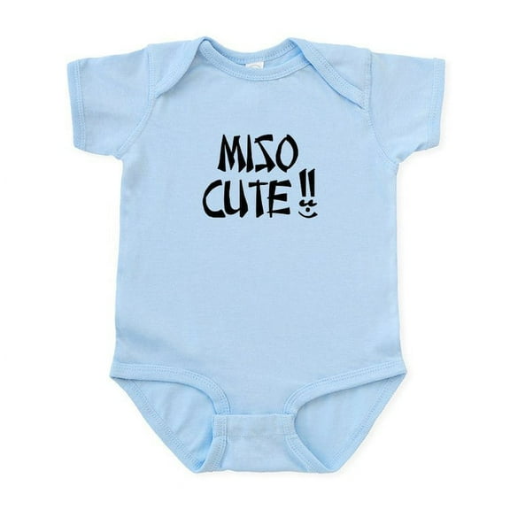 CafePress - Miso Cute Infant Bodysuit - Baby Light Bodysuit, Size Newborn - 24 Months