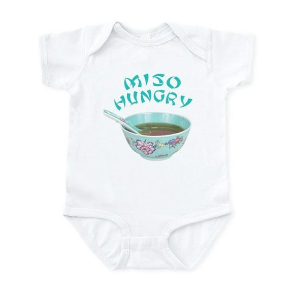 CafePress - Miso Hungry Infant Bodysuit - Baby Light Bodysuit, Size Newborn - 24 Months