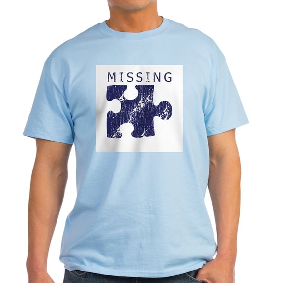 CafePress - Missing Puzzle Piece T Shirt - Men's Classic Graphic T-Shirt