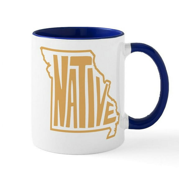 CafePress - Missouri Native - 11 oz Ceramic Mug - Novelty Coffee Tea Cup