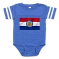 thumbnail image 1 of CafePress - Missouri State Flag - Cute Infant Baby Football Bodysuit, 1 of 3