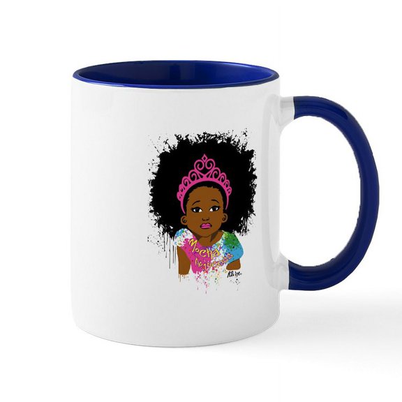 CafePress - Mocha Princess Mugs - 11 oz Ceramic Mug - Novelty Coffee Tea Cup