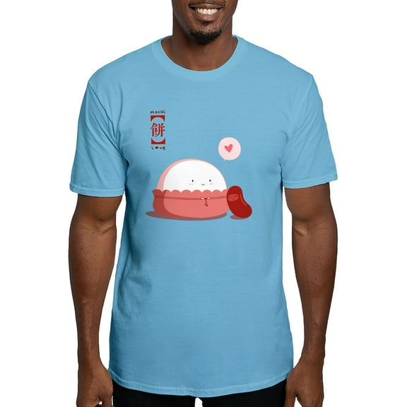 CafePress - Mochi Love Fitted T Shirt - Fitted T-Shirt, Vintage Fit Soft Cotton Tee