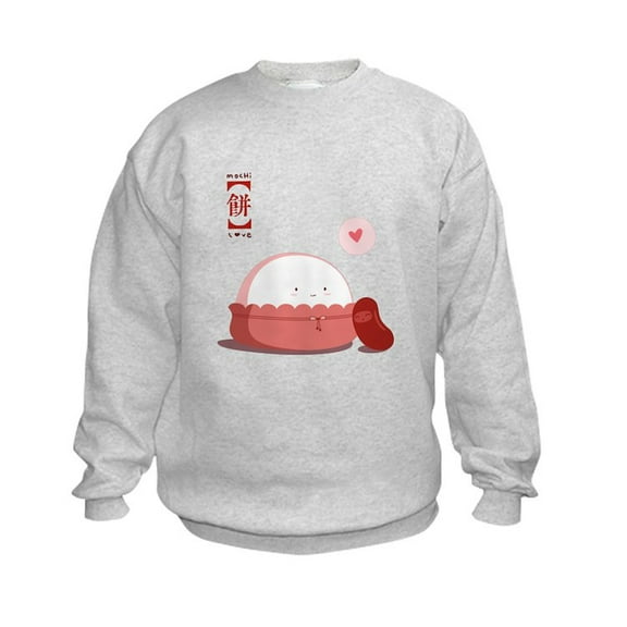 CafePress - Mochi Love Kids Sweatshirt - Kids Sweatshirt, Youth Crew Neck Sweatshirt