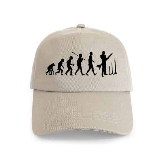 CafePress - Model Rockets Lover Cap - Adjustable 100% Brushed Unisex Casual Cotton Baseball Cap, Beige, 1