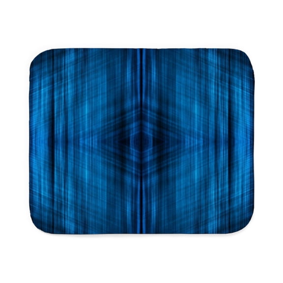 CafePress - Modern Beach Blue Batik Sherpa Fleece Throw Blanke - Sherpa Fleece Throw Blanket 60" x 50"