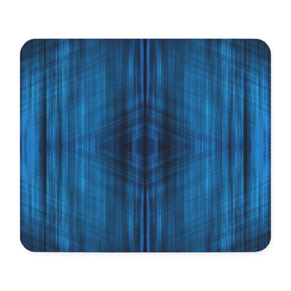 CafePress - Modern Blue Laser Rays Mousepad - Non-slip Rubber Mousepad, Gaming Mouse Pad