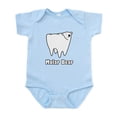 thumbnail image 1 of CafePress - Molar Bear Polar Tooth Bear Body Suit - Baby Light Bodysuit, Size Newborn - 24 Months, 1 of 4