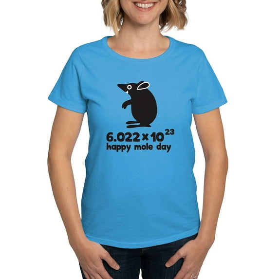 CafePress - Mole Day T Shirt - Women's Traditional Fit Dark T-Shirt
