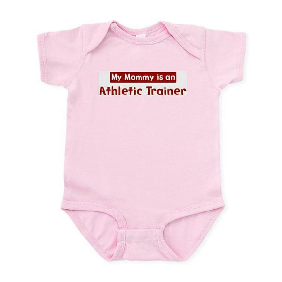 CafePress - Mom Is A Athletic Trainer Infant Bodysuit - Baby Light Bodysuit, Size Newborn - 24 Months