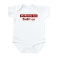 thumbnail image 1 of CafePress - Mom Is A Dietitian Infant Bodysuit - Baby Light Bodysuit, Size Newborn - 24 Months, 1 of 4