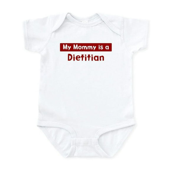 CafePress - Mom Is A Dietitian Infant Bodysuit - Baby Light Bodysuit, Size Newborn - 24 Months