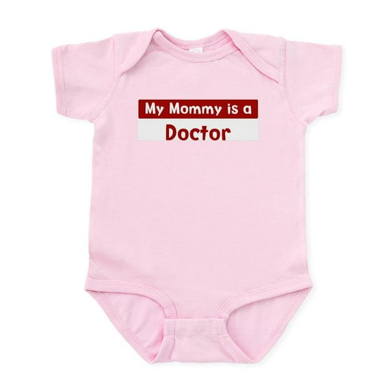 CafePress - Mom Is A Doctor Infant Bodysuit - Baby Light Bodysuit, Size Newborn - 24 Months