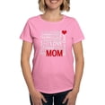 thumbnail image 1 of CafePress - Mom Is Love Birthday Or Mother's Day Women's Dar - Women's Traditional Fit Dark T-Shirt, 1 of 4