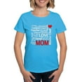 thumbnail image 1 of CafePress - Mom Is Love Birthday Or Mother's Day Women's Dar - Women's Traditional Fit Dark T-Shirt, 1 of 4