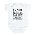 thumbnail image 1 of CafePress - Mom Says You're Welcome Infant Body Suit - Baby Light Bodysuit, Size Newborn - 24 Months, 1 of 4