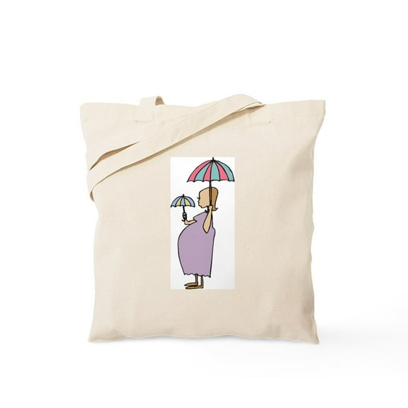 CafePress - Mom To Be Tote Bag - Unisex Canvas Tote Bag, Beige, 1-Piece