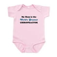 thumbnail image 1 of CafePress - Mom World's Greatest Chiro Infant Bodysuit - Baby Light Bodysuit, Size Newborn - 24 Months, 1 of 4