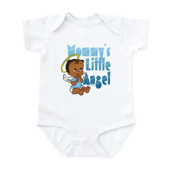 CafePress - Mom's Angel BM Infant Bodysuit - Baby Light Bodysuit, Size Newborn - 24 Months