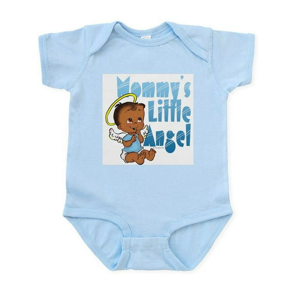 CafePress - Mom's Angel BM Infant Bodysuit - Baby Light Bodysuit, Size Newborn - 24 Months