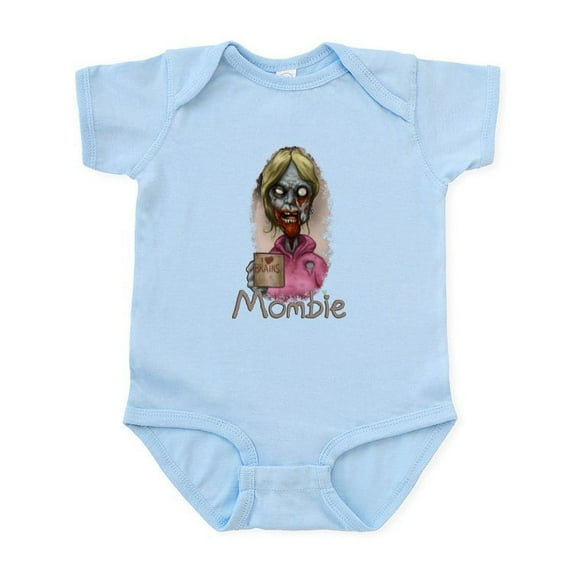 CafePress - Mombie Infant Bodysuit - Baby Light Bodysuit, Size Newborn - 24 Months