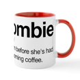 thumbnail image 1 of CafePress - Mombie Mug - 11 oz Ceramic Mug - Novelty Coffee Tea Cup, 1 of 6