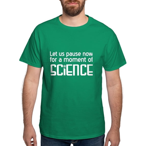 CafePress - Moment Of Science T Shirt - Men's Classic Graphic Cotton T-Shirt