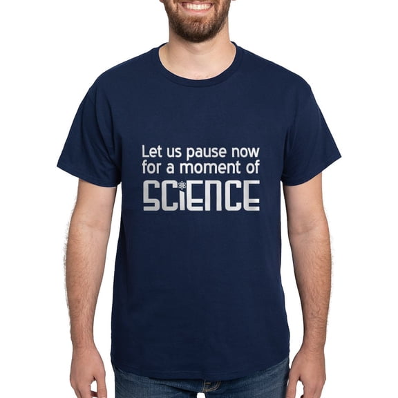 CafePress - Moment Of Science T Shirt - Men's Classic Graphic Cotton T-Shirt