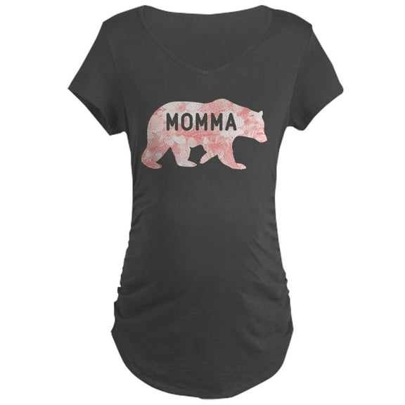 CafePress - Momma Bear Maternity Dark T Shirt - Maternity Dark T-Shirt