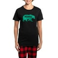 thumbnail image 1 of CafePress - Momma Bear Women's Dark Pajamas - Women's Short Sleeve Print T-Shirt and Pants Dark Cotton Pajama Set, 1 of 7
