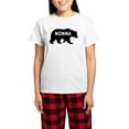 thumbnail image 1 of CafePress - Momma Bear Women's Light Pajamas - Women's Short Sleeve Print T-Shirt and Pants Light Cotton Pajama Set, 1 of 7