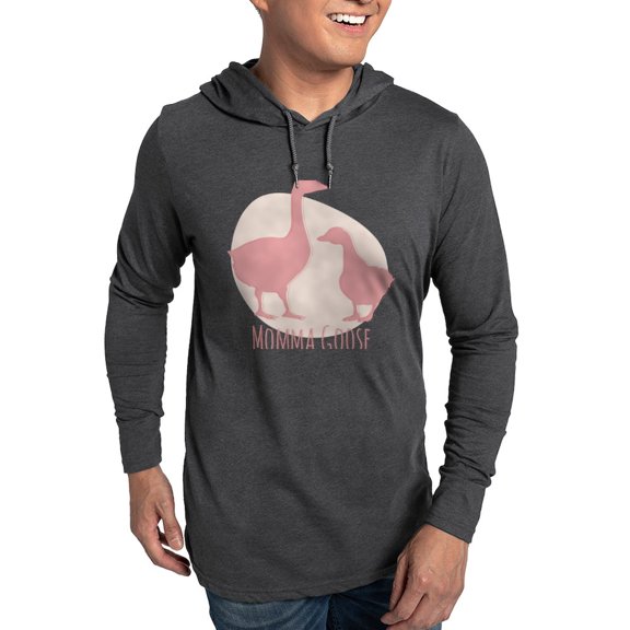 CafePress - Momma Goose Long Sleeve T Shirt - Mens Hooded Shirt