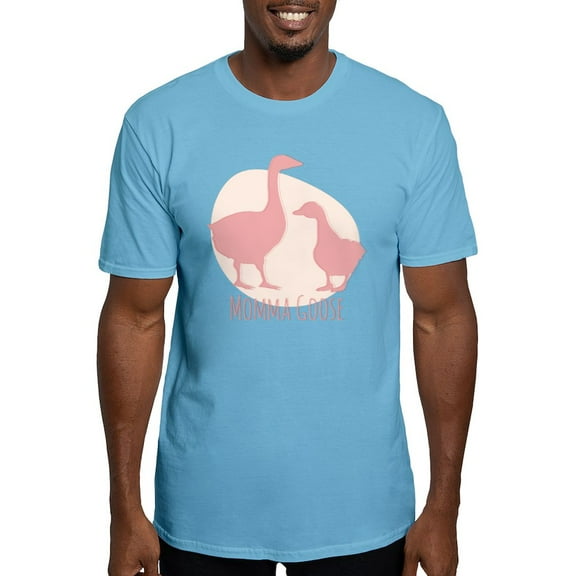 CafePress - Momma Goose T Shirt - Fitted T-Shirt, Vintage Fit Soft Cotton Tee