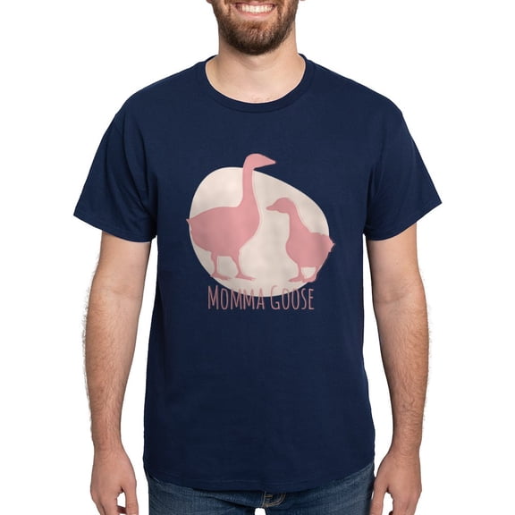 CafePress - Momma Goose T Shirt - Men's Classic Graphic Cotton T-Shirt