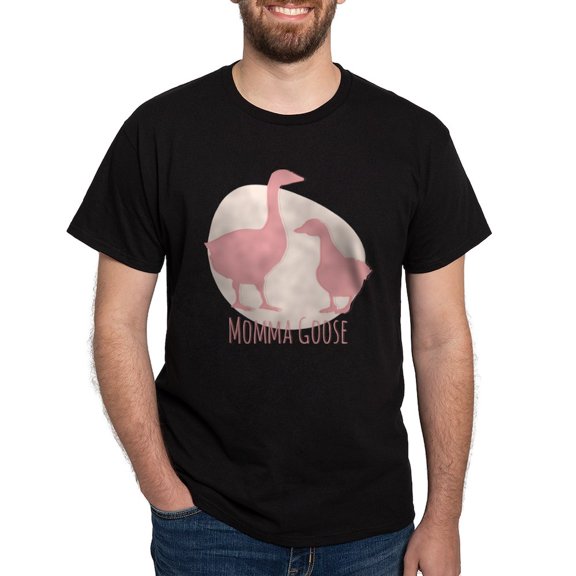 CafePress - Momma Goose T Shirt - Men's Classic Graphic Cotton T-Shirt
