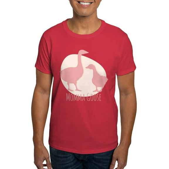 CafePress - Momma Goose T Shirt - Men's Classic Graphic Cotton T-Shirt