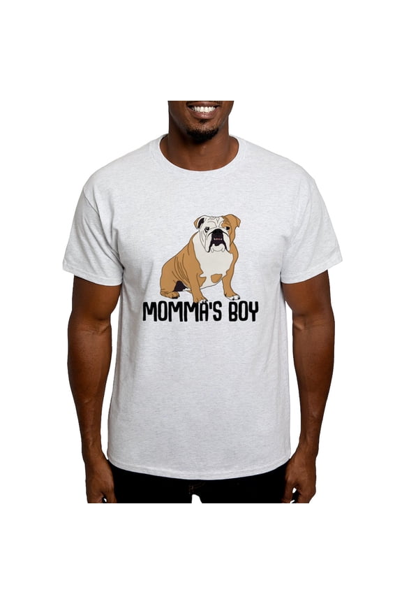 - Momma's Boy Light T Shirt - Men's Classic Graphic T-Shirt