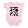 thumbnail image 1 of CafePress - Mommy Cant Resist Guys With Beards Body Suit - Baby Light Bodysuit, Size Newborn - 24 Months, 1 of 4