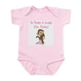thumbnail image 1 of CafePress - Mommy, Daddy Monkey(Pink) Infant Bodysuit - Baby Light Bodysuit, Size Newborn - 24 Months, 1 of 4