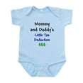 thumbnail image 1 of CafePress - Mommy & Daddy's Little Tax Deduction Infant Bodysu - Baby Light Bodysuit, Size Newborn - 24 Months, 1 of 4
