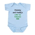 thumbnail image 1 of CafePress - Mommy & Daddy's Little Tax Deduction Infant Bodysu - Baby Light Bodysuit, Size Newborn - 24 Months, 1 of 4