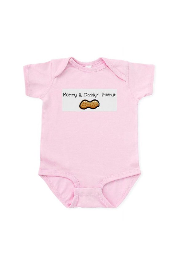 - Mommy & Daddy's Peanut Infant Bodysuit - Baby Light Bodysuit, Size Newborn - 24 Months