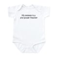 thumbnail image 1 of CafePress - Mommy Is A 2Nd Grade Teacher Infant Creeper - Baby Light Bodysuit, Size Newborn - 24 Months, 1 of 4