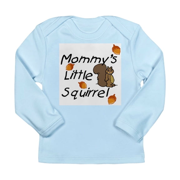 CafePress - Mommy_Squirrel Long Sleeve T Shirt - Long Sleeve Infant T-Shirt